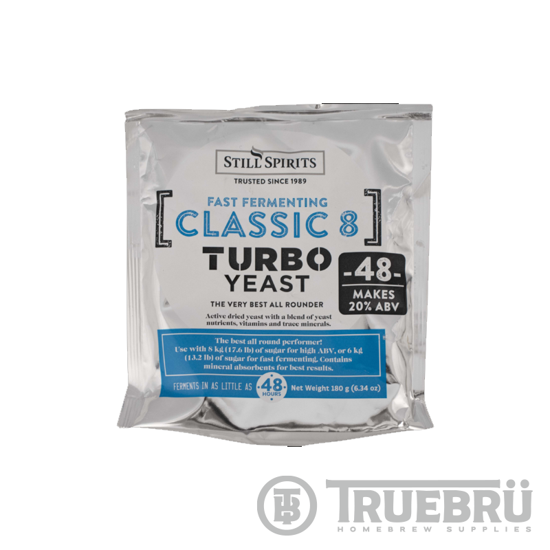 Turbo Yeast. CLASSIC 8