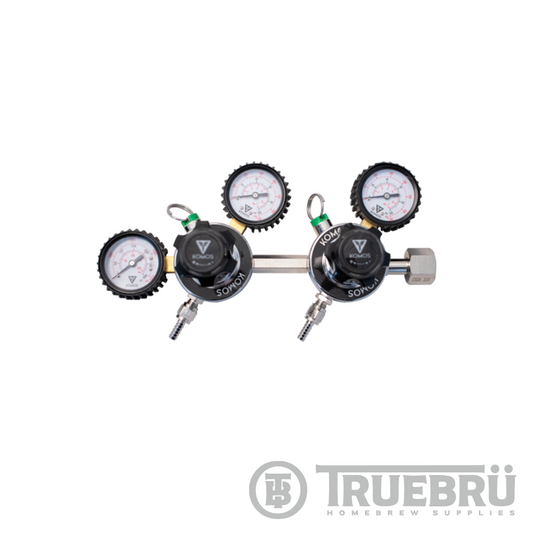 KOMOS Dual Body CO2 Regulator